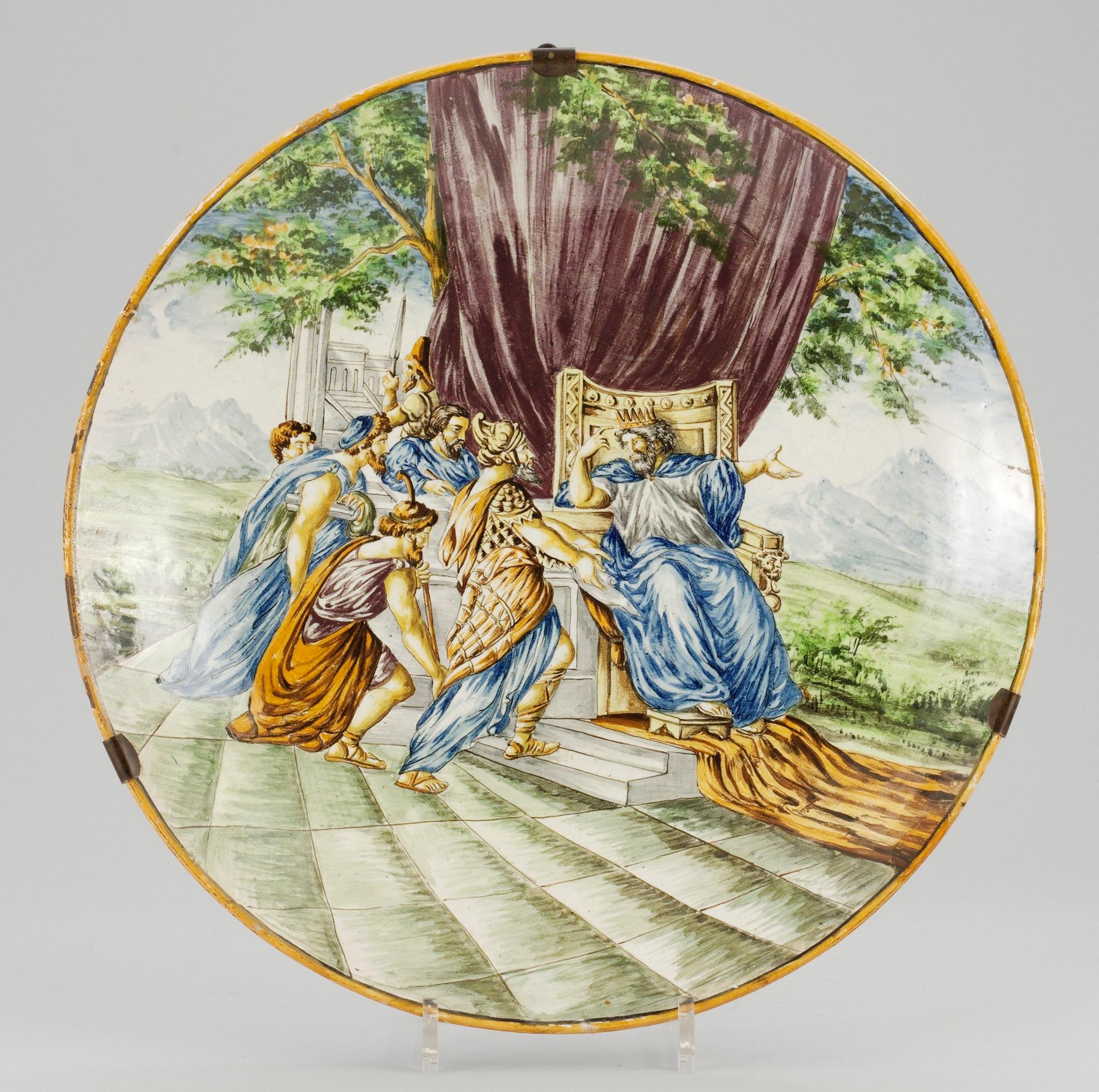 FAT, fajans, Trol Volkstedt Rudolstadt, 1800-tal, historismus.