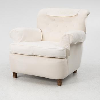 Josef Frank, fåtölj, modell 336, Firma Svenskt Tenn.