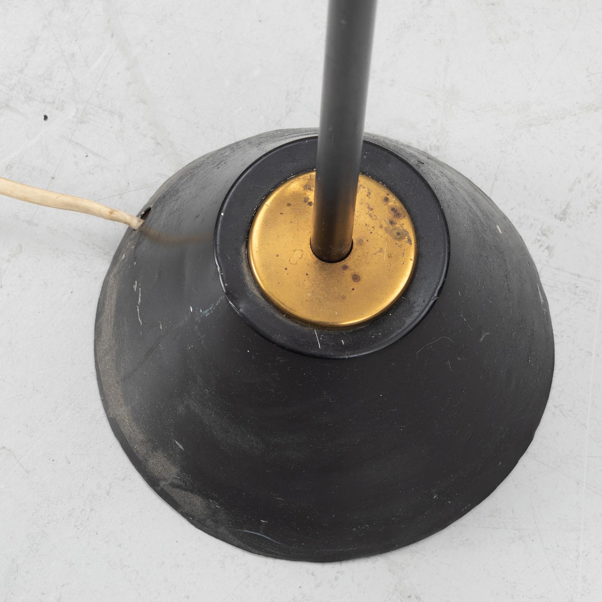 Golvlampa, 1900-talets mitt.