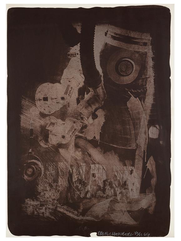 Robert Rauschenberg, "Earth Crust", ur: "Stoned Moon Series".