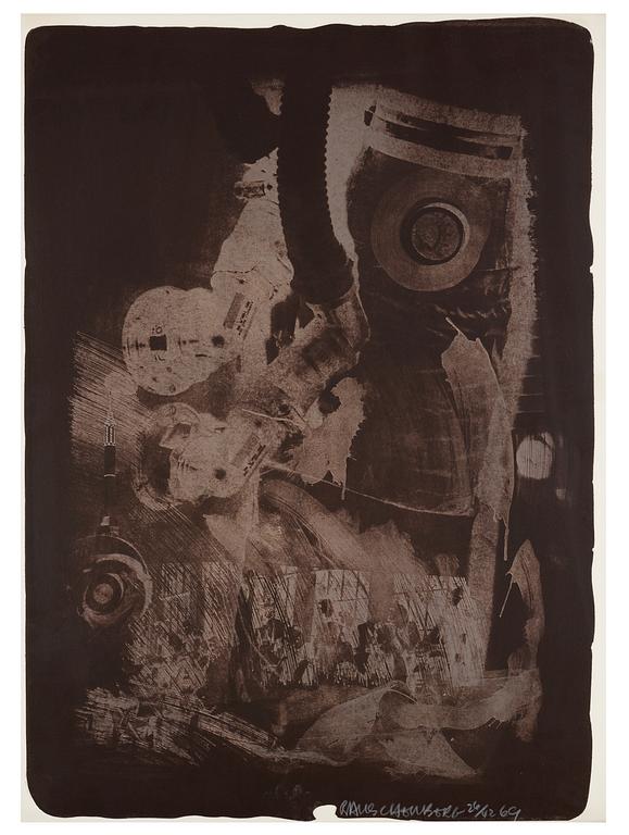 Robert Rauschenberg, "Earth Crust", from: "Stoned Moon Series".