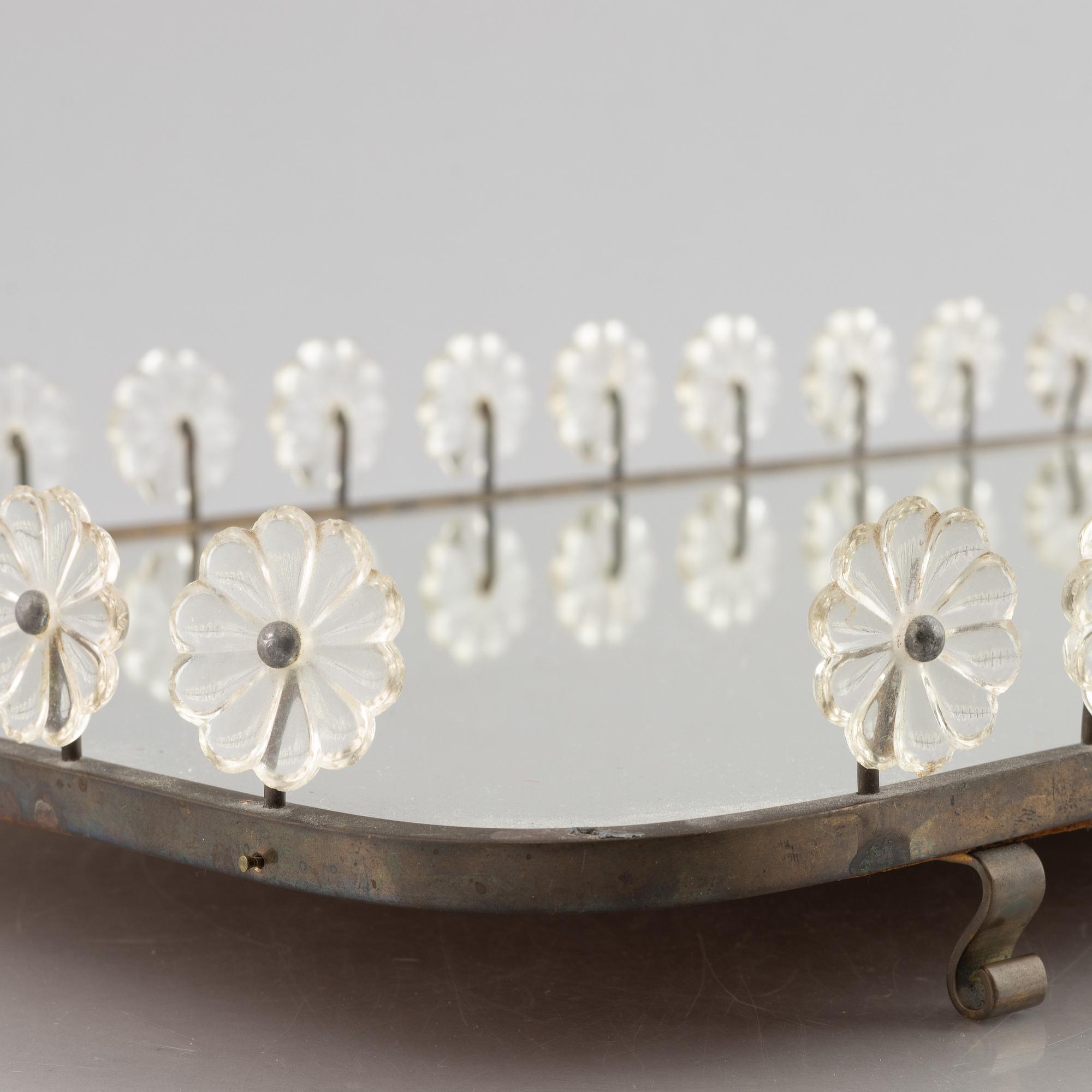 Firma Svenskt Tenn, a surtout de table, Stockholm, 1940s-50s.