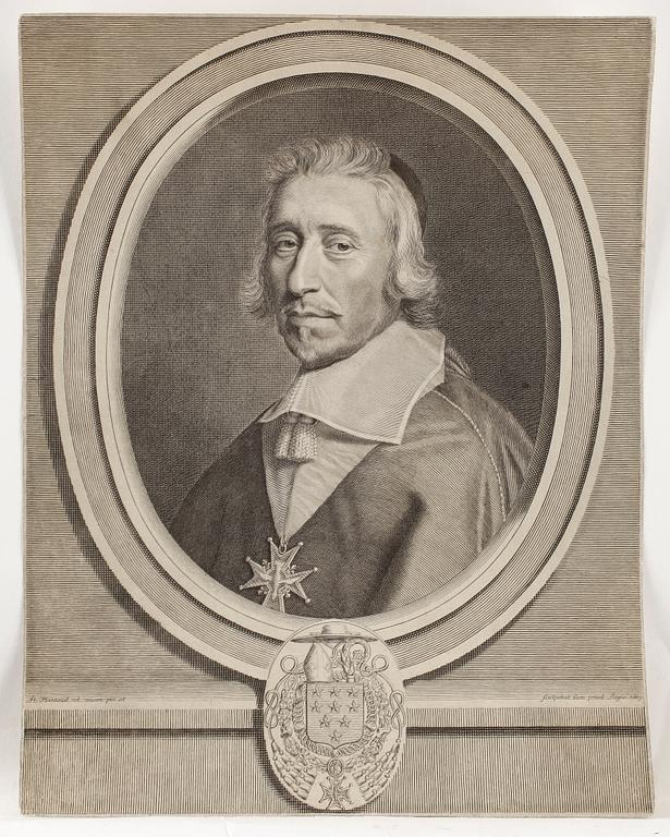 PORTRÄTTGRAVYRER, 6st, 1600-talets andra hälft.