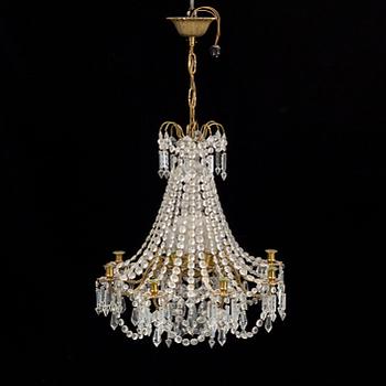 A late 19th Century chandelier.