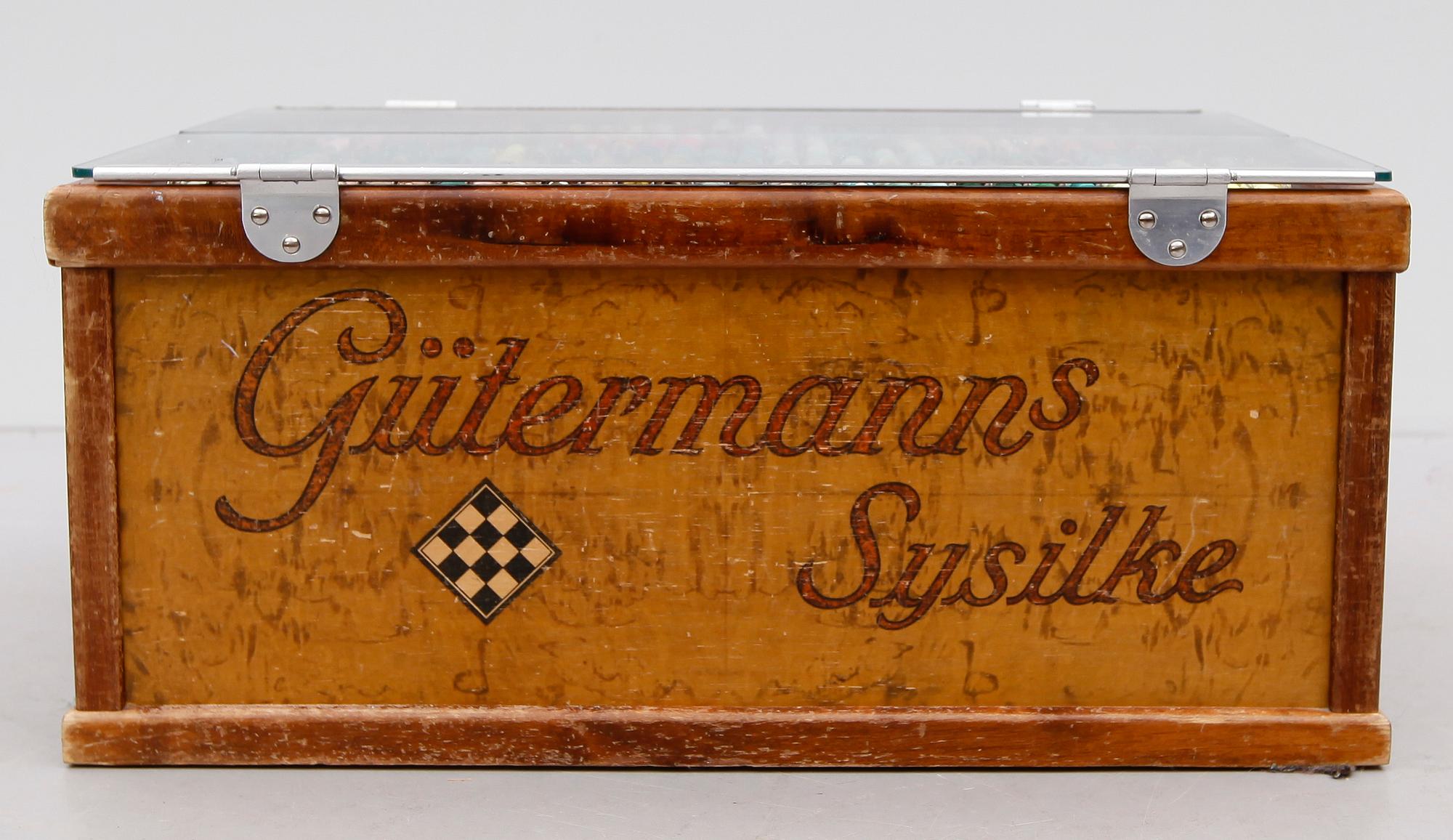 SYSILKELÅDA, Gütermanns Sysilke, 1900-talets första hälft.