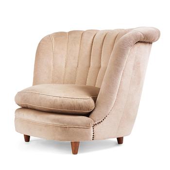 A large Swedish Modern easy chair, 1930-40s.