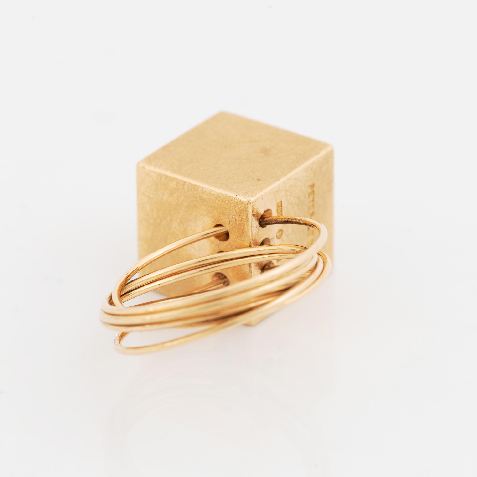 Peter de Wit, ring, 18K gold.