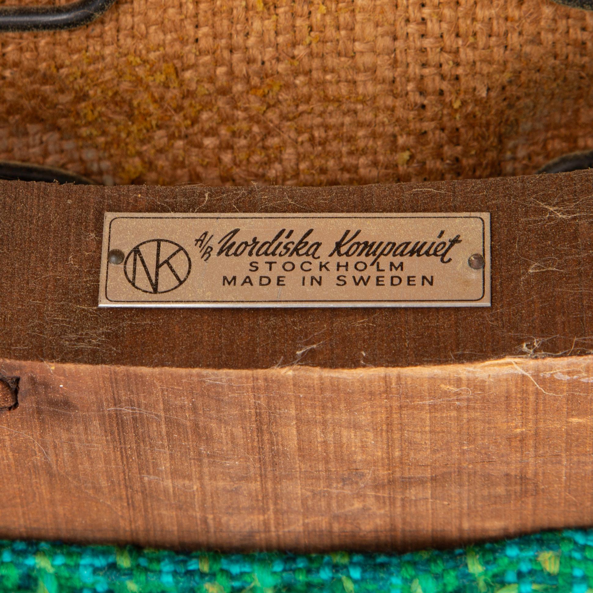 Bengt Ruda, an armchair, Nordiska Kompaniet, 1950's.