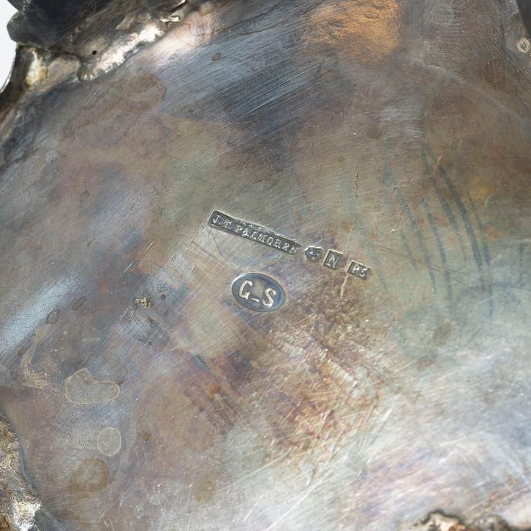 Jug, neo-Rococo, silver, Johan Teodor Palmgren Norrköping  1869.