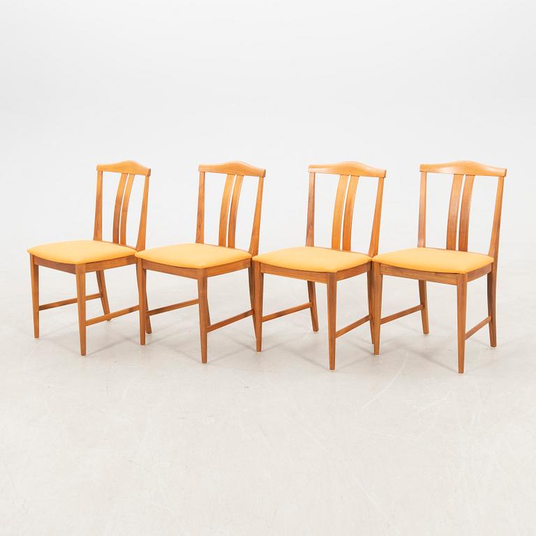 Bertil Fridhagen & Karl Erik Ekselius, table "Sörgården" and chairs 4 pcs, 1950s/1960s.