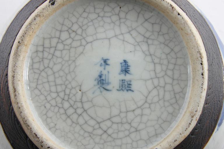 BOJAN MED LOCK, porslin, Kina.