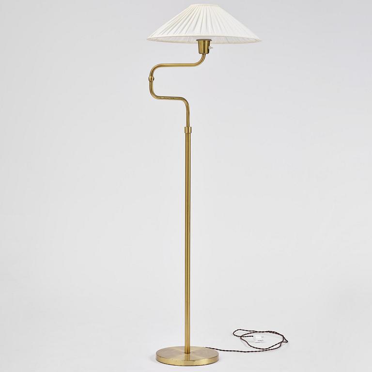 Bertil Brisborg, a floor lamp model "32620", Nordiska Kompaniet, 1940s.