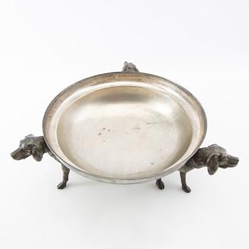 Bowl, pewter, first half of the 20th century.