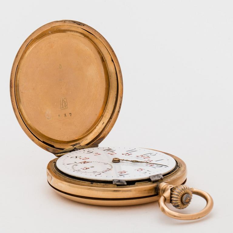 TALMA WATCH Co. pocket watch, 54,5 mm, savonett,