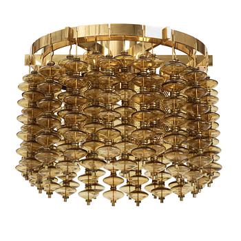 41. Hans-Agne Jakobsson, an "Estrella" ceiling lamp model "T580", Hans-Agne Jakobsson AB, Markaryd 1960s-70s.