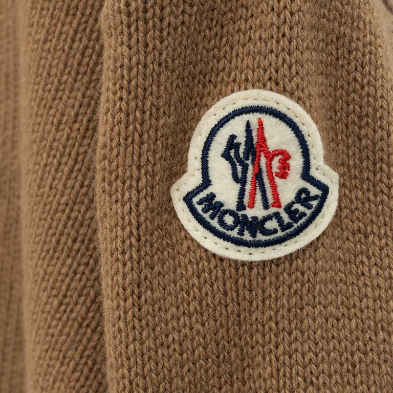 Moncler, A 'Lupetto tricot' wool turtleneck sweater, size M.