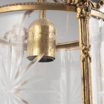 A ceiling lamp, mid-20th Century.