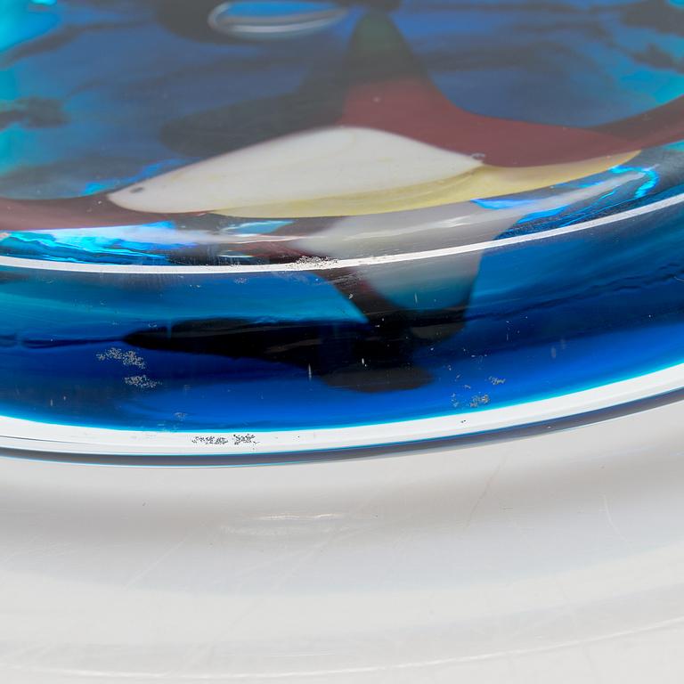 Oiva Toikka, glasskulptur, "Lolli", signerad O. Toikka Nuutajärvi 2005.