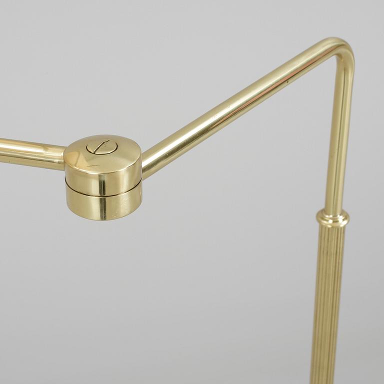 GOLVLAMPA, mässing, Armaturhantverk Göteborg, 1950/60-tal.