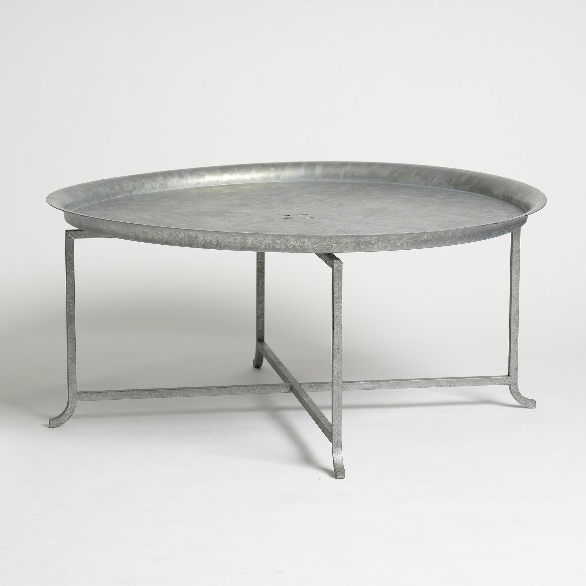 Per Öberg, a "Jeanette" coffee or garden table, ed. 10, Ambolt Smide for Interiör Plus, Stockholm, post 1993.