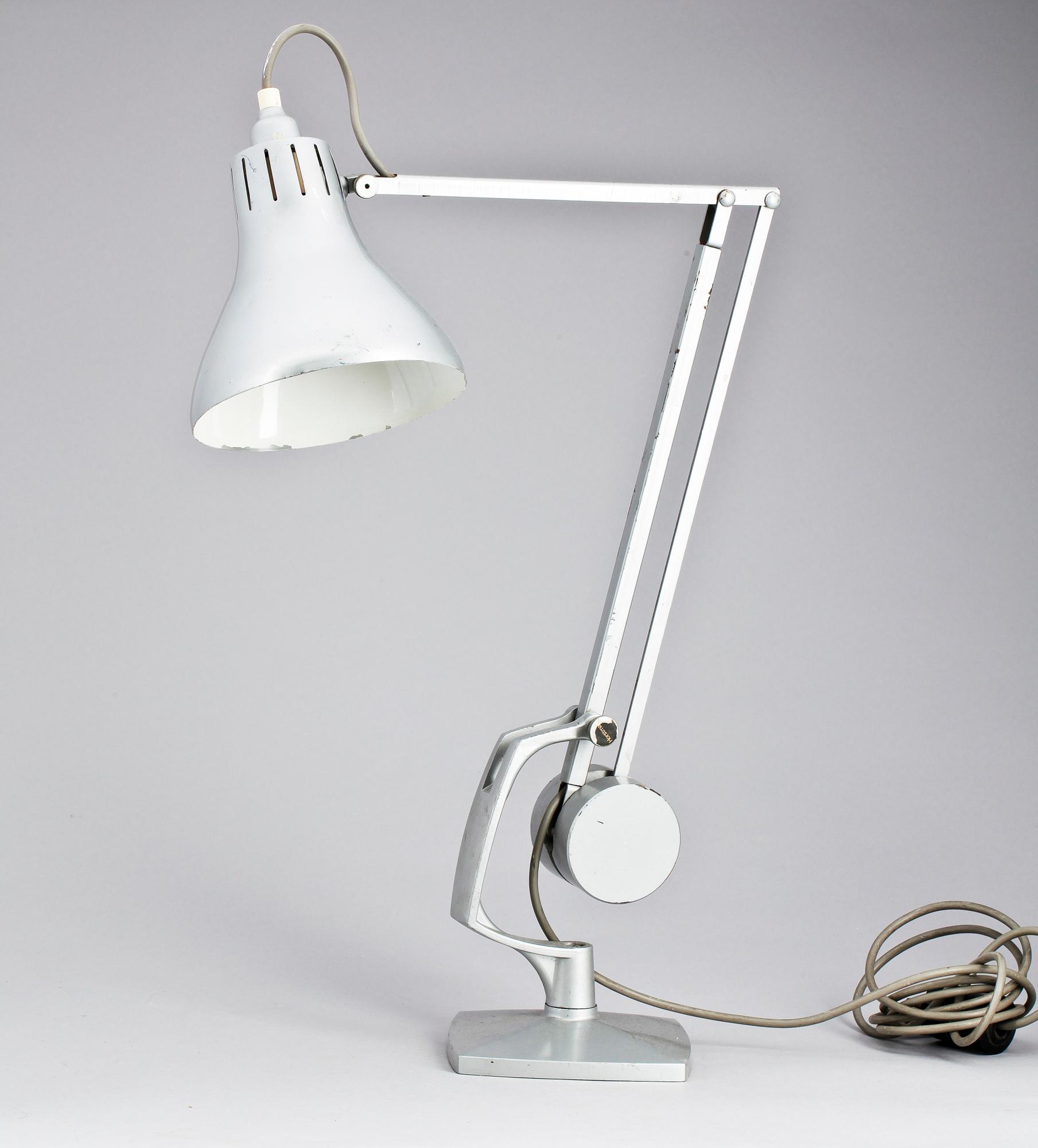 BORDSLAMPA, Hadrill & Horstmann, England, 1900-talets mitt.