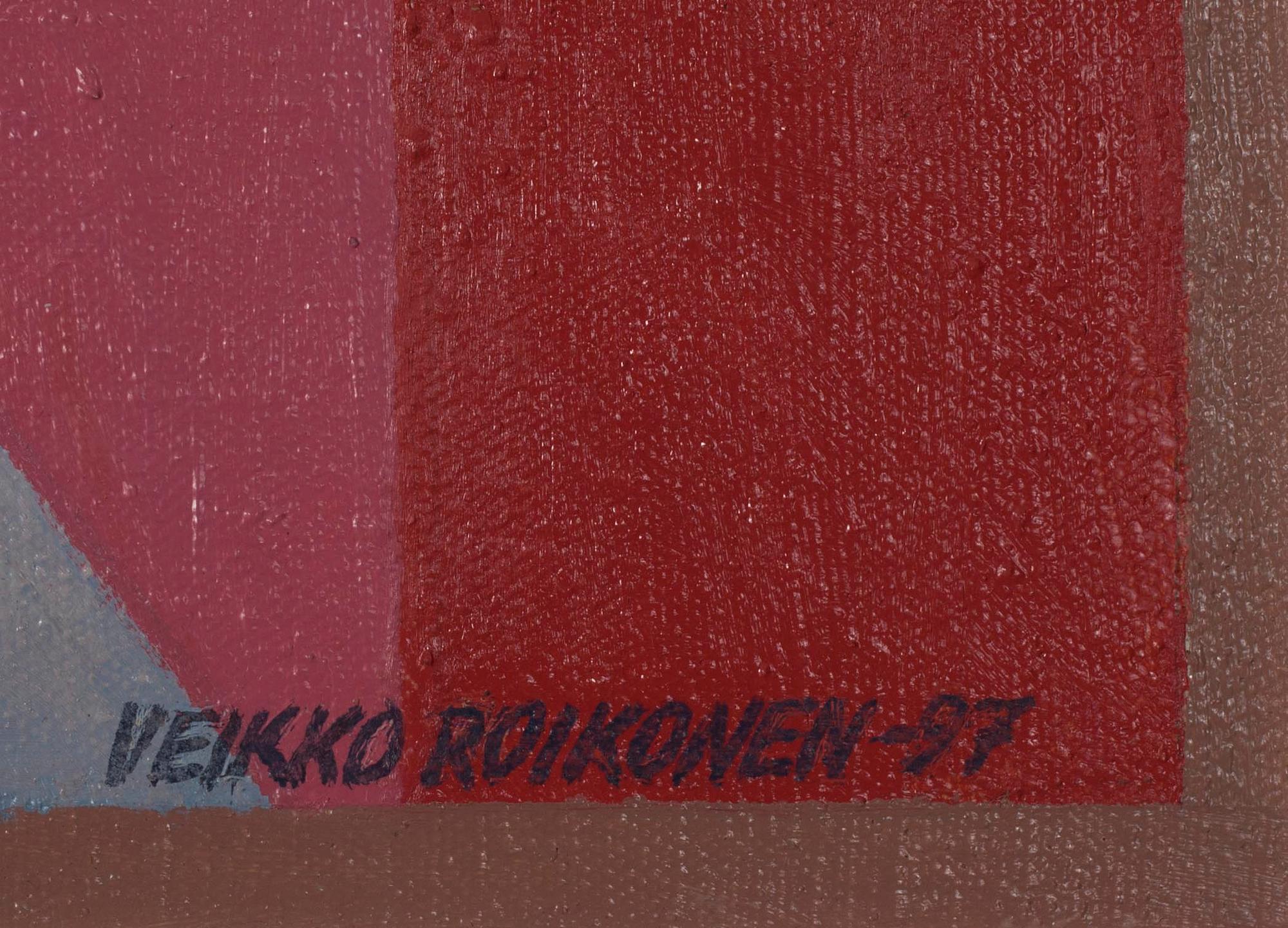 VEIKKO ROIKONEN, olja på duk, sign. och dat. -97.