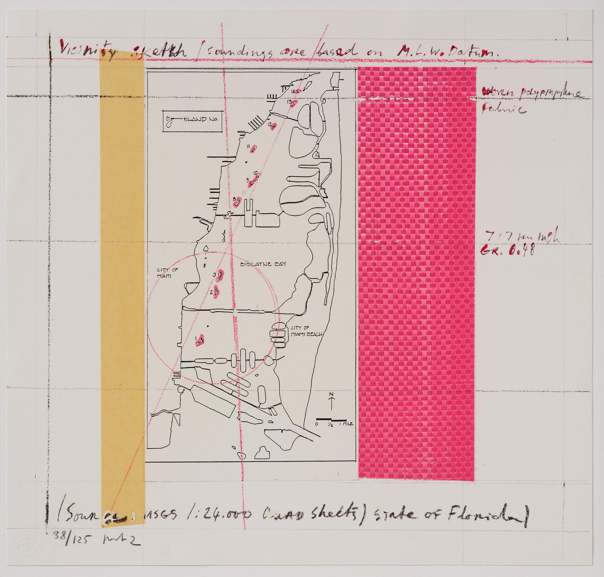 Christo Vladimirov Javacheff, "Surrounded Islands, Project for Biscayne Bay, Greater Miami, Florida".
