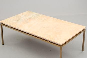 SOFFBORD, mässing och sten, 1900-talets slut.