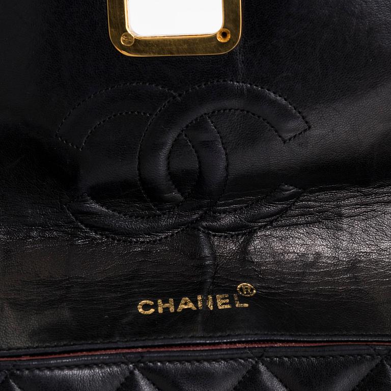 Chanel, a leather bag, 1989-1991.
