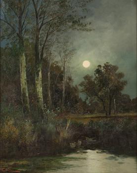 Karl Kaufmann, oil on canvas, signed Th.Walter.