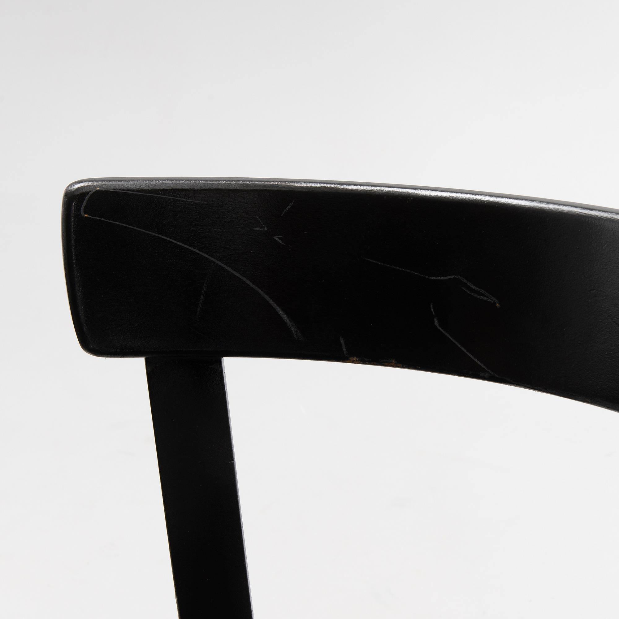 ALVAR AALTO, FOUR CHAIRS, model 69, Artek.