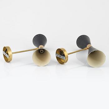 Vägglampor, ett par, "Megafono", Luci Srl, Parma, Italien.