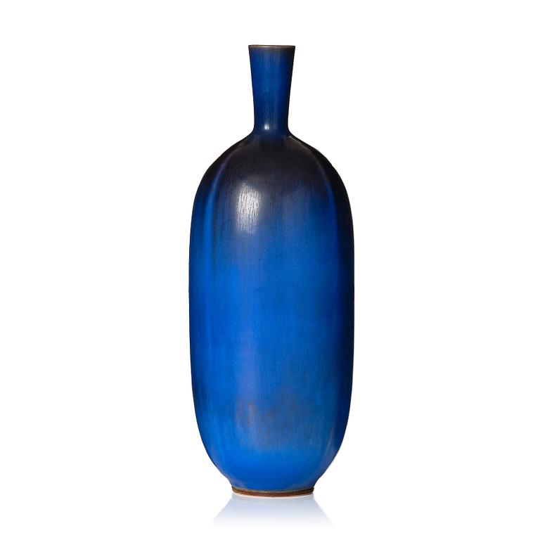 Berndt Friberg, a stoneware vase, Gustavsberg studio, Sweden 1954.