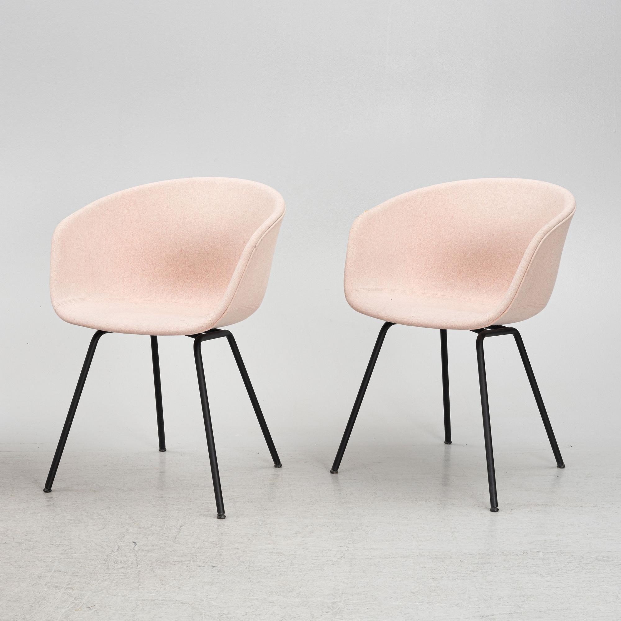 Hee Welling & Hay, a set of eight 'AAC 27', chairs, Denmark.