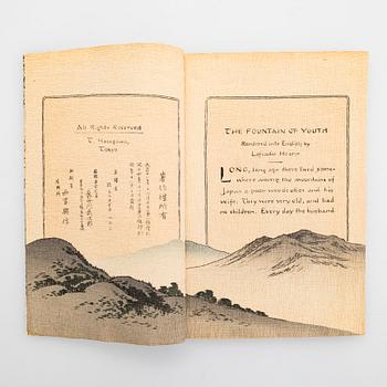 A set of five books of Japanese fairy tales. Rendered in to English By Lafcadio Hearn. T Hasegawa Publisher,