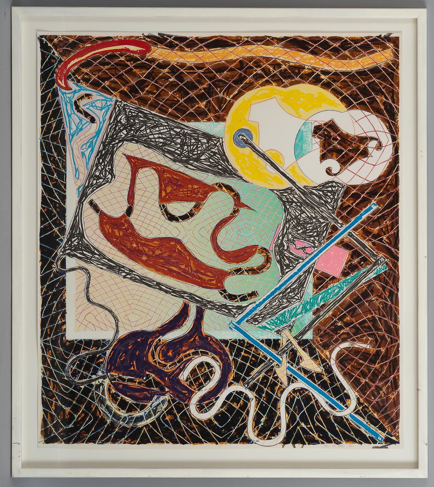 Frank Stella, "SHARDS III".