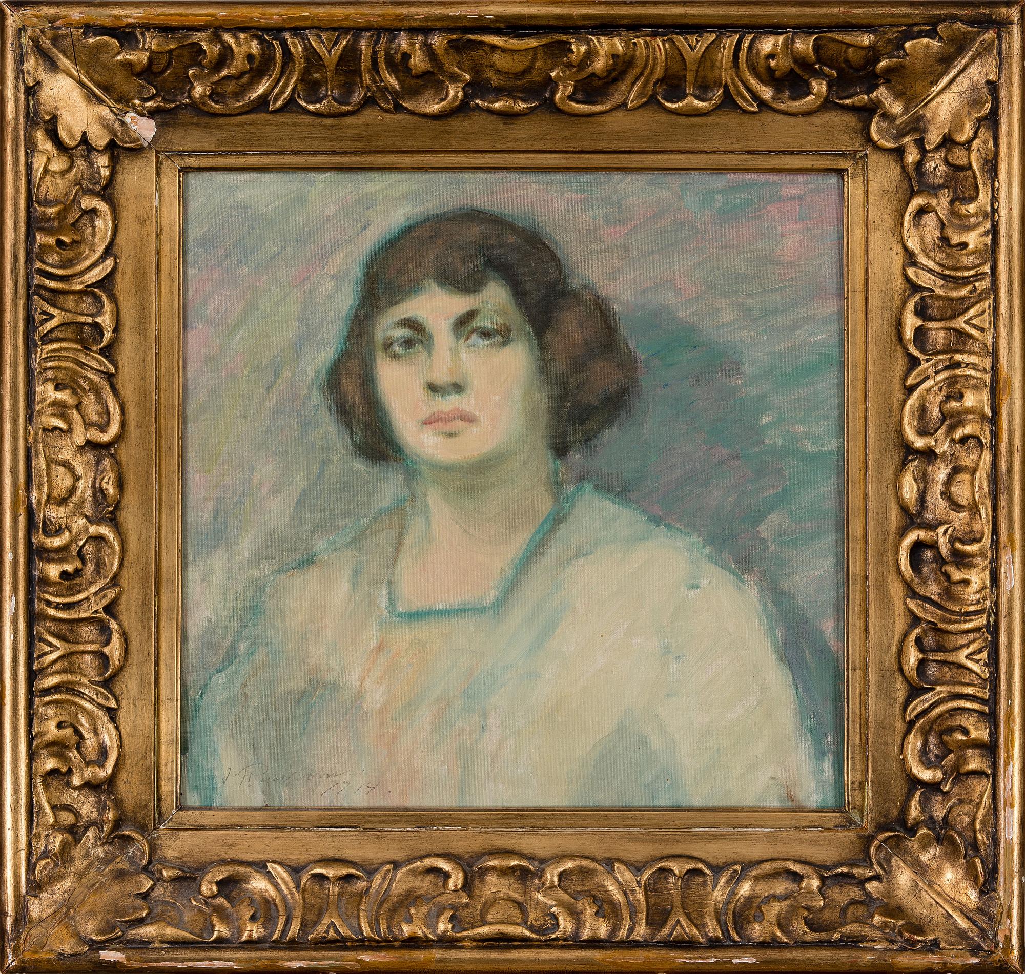 JALMARI RUOKOKOSKI, "KONSTNÄRENS FRU".