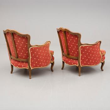 BERGÈRER, ett par, 1800-talets slut.