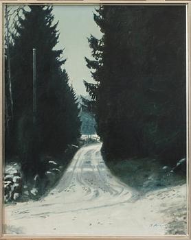 BENGT HILLGRUND, olja på duk, signerad och daterad -76/78.