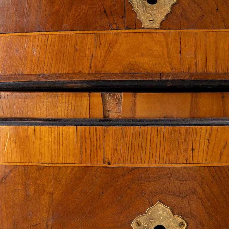 Byrå, senbarock, 1700-tal.