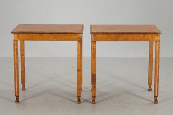 BORD, ett par, art deco. 1920/30-tal.