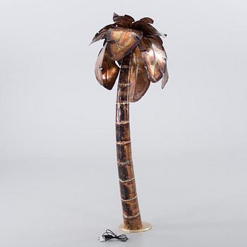 A 1970's ITALIAN PALM TREE LAMP.