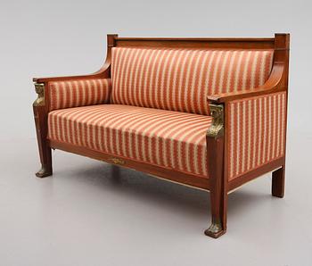 SOFFA, empirestil, tidigt 1900-tal.