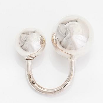 Efva Attling, a sterling silver 'Balls' ring.