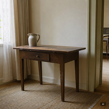 Table, folk art, 19th century.