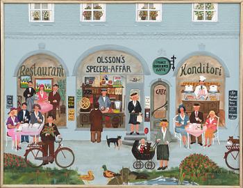 PER OLOF OLSSON, olja på duk, signerad och daterad 1993.