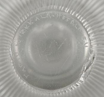 SKÅLAR, 3 st, glas, Tapio Wirkkala, Iittala, sign.