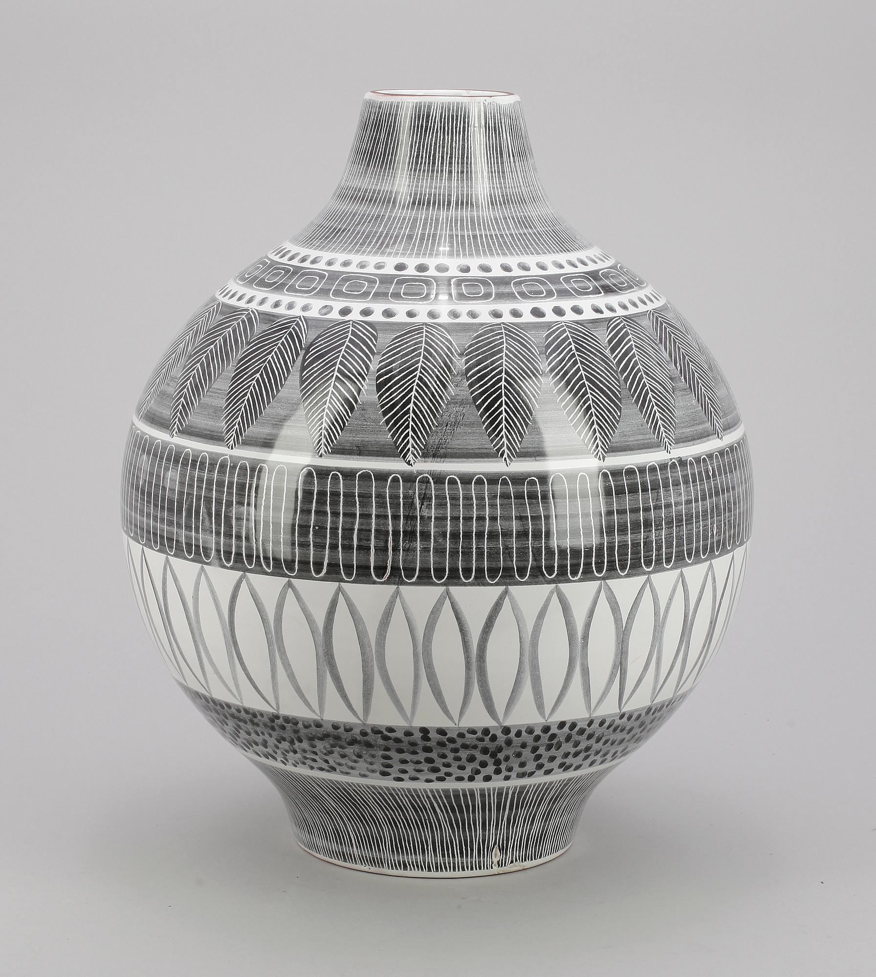 VAS, lergods, Ingrid Atterberg Upsala-Ekeby, 1950-tal.