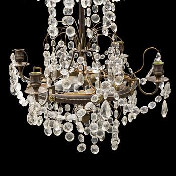 A mid 20th century chandelier.