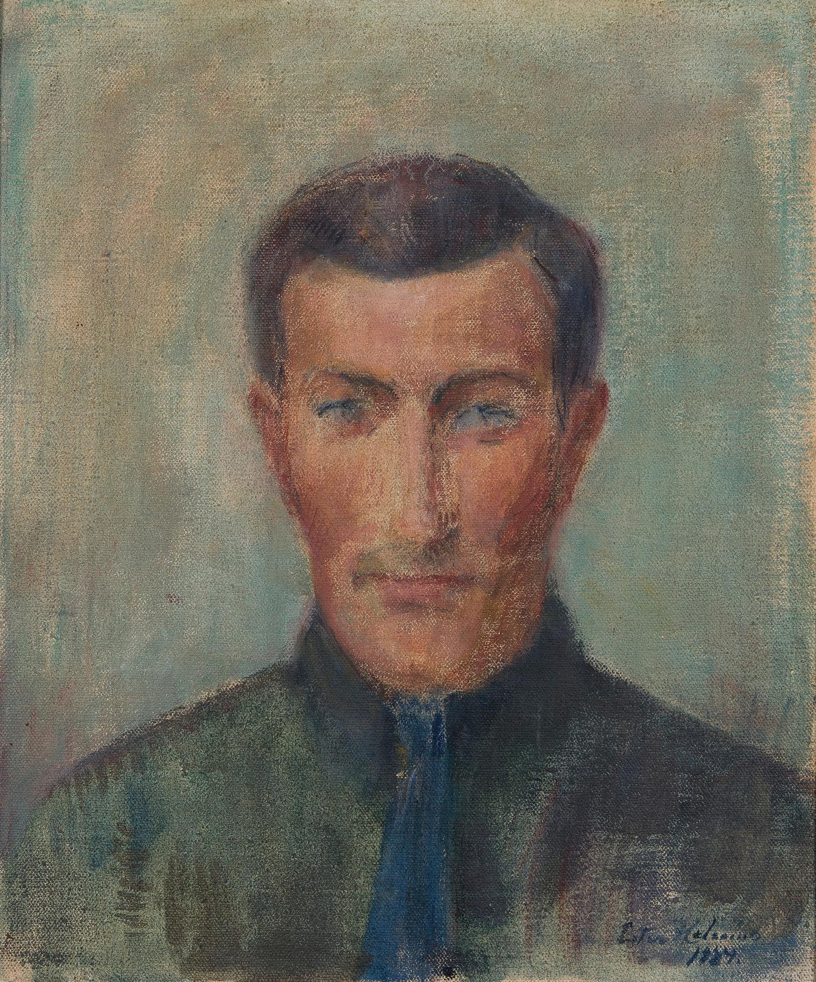 ESTER HELENIUS, oil on canvas, signed and dated 1934.